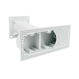 Süllyesztett szerelvénydoboz hőszigetelésbe műanyag 231mmx 120mm 247mm szürke KEZ KOPOS